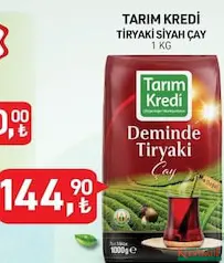 TARIM KREDİ TİRYAKİ SİYAH ÇAY 1 KG TARIM KREDİ TİRYAKİ SİYAH ÇAY 1 KG